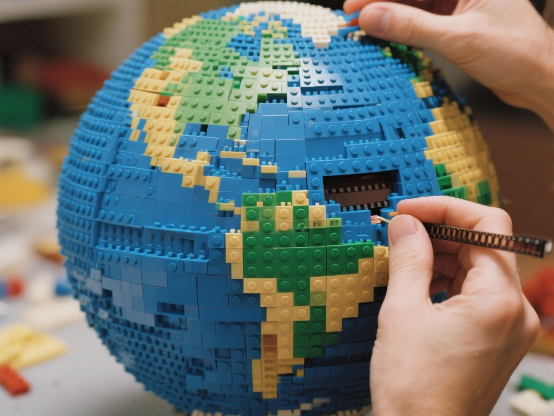Weltkindertag_2025_Legoglobus_ki_generated