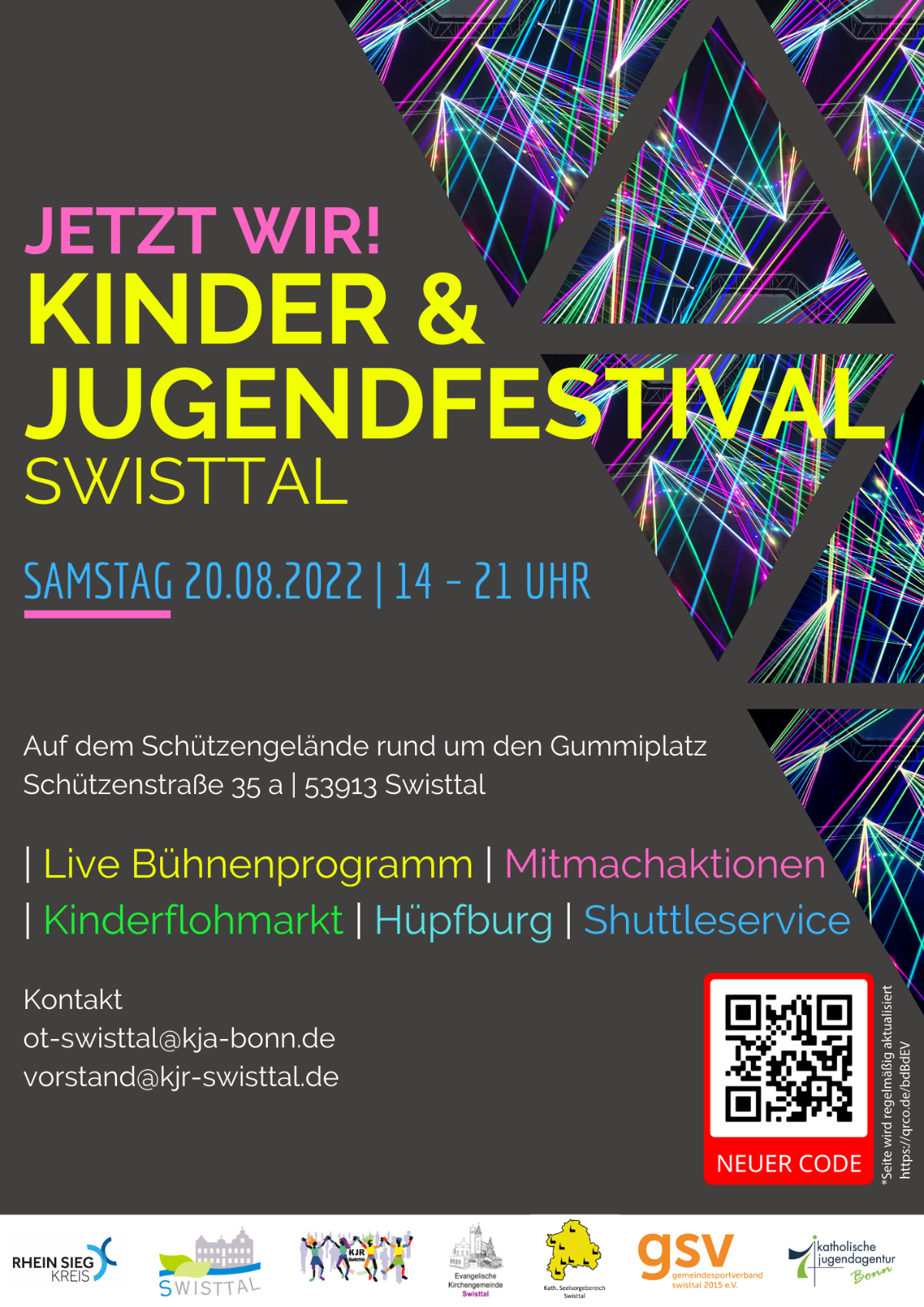 Kinder- und Jugendfestival Swisttal 2022 grau